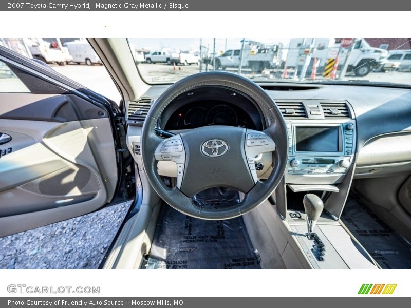 Magnetic Gray Metallic / Bisque 2007 Toyota Camry Hybrid