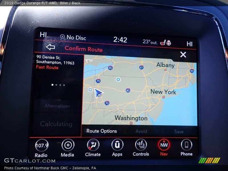 Billet / Black 2019 Dodge Durango R/T AWD