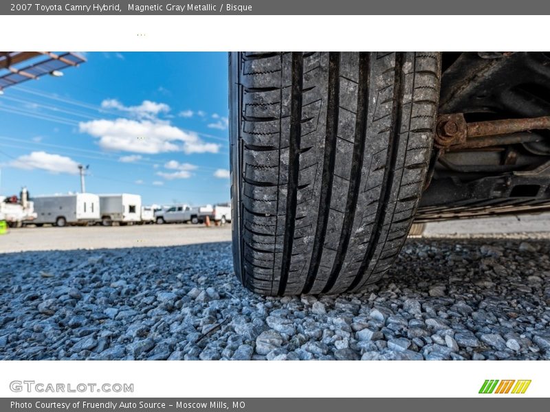 Magnetic Gray Metallic / Bisque 2007 Toyota Camry Hybrid