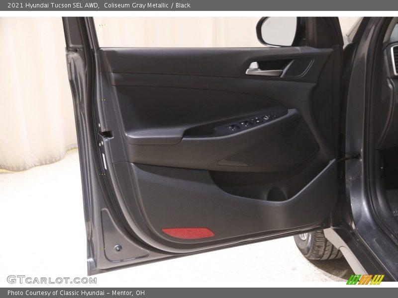 Coliseum Gray Metallic / Black 2021 Hyundai Tucson SEL AWD