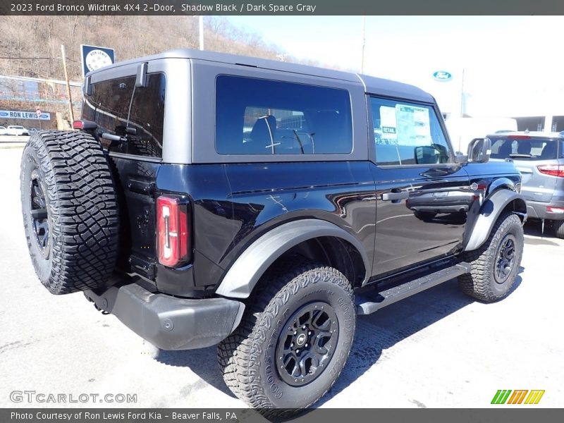 Shadow Black / Dark Space Gray 2023 Ford Bronco Wildtrak 4X4 2-Door