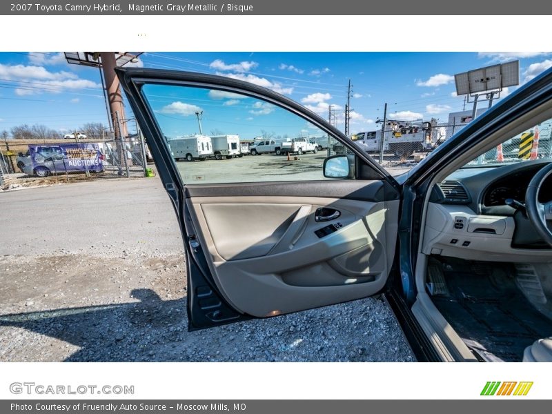 Magnetic Gray Metallic / Bisque 2007 Toyota Camry Hybrid