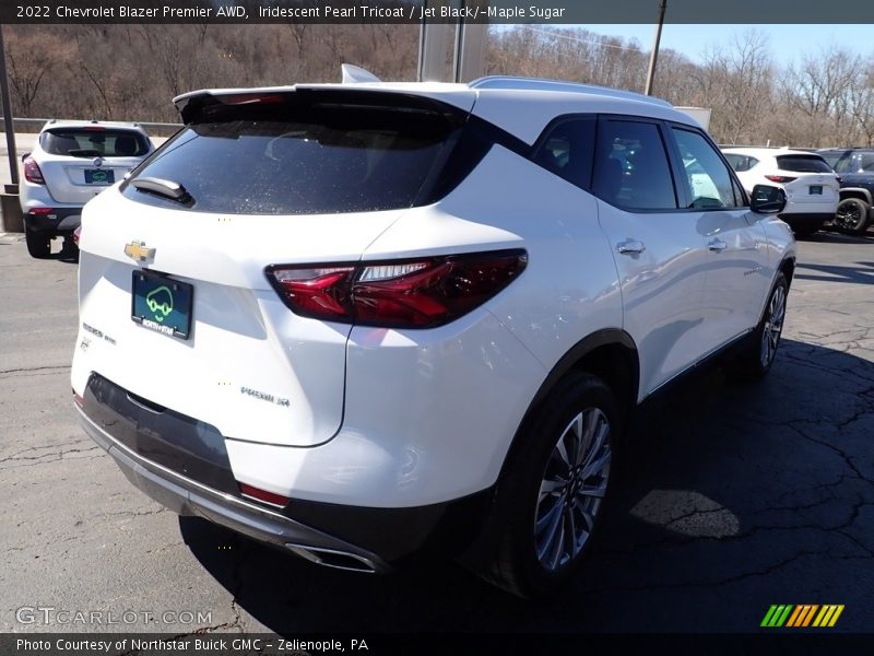 Iridescent Pearl Tricoat / Jet Black/­Maple Sugar 2022 Chevrolet Blazer Premier AWD