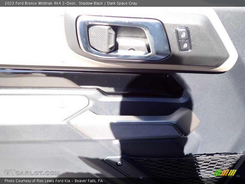 Shadow Black / Dark Space Gray 2023 Ford Bronco Wildtrak 4X4 2-Door