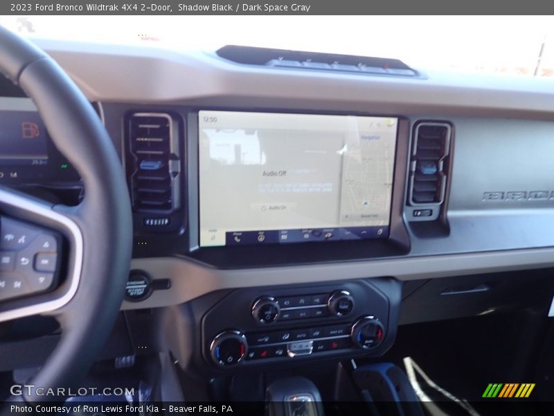 Shadow Black / Dark Space Gray 2023 Ford Bronco Wildtrak 4X4 2-Door
