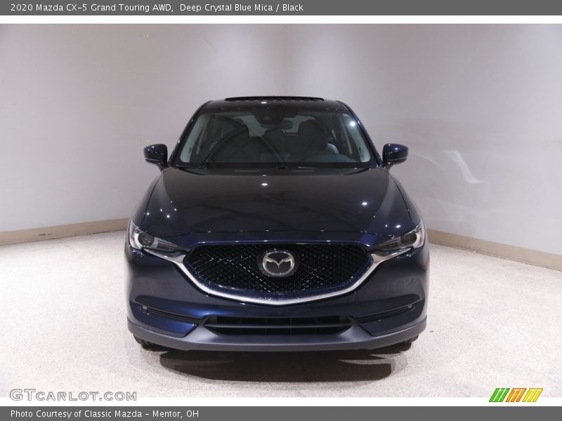 Deep Crystal Blue Mica / Black 2020 Mazda CX-5 Grand Touring AWD