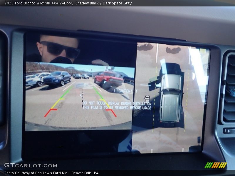 Shadow Black / Dark Space Gray 2023 Ford Bronco Wildtrak 4X4 2-Door