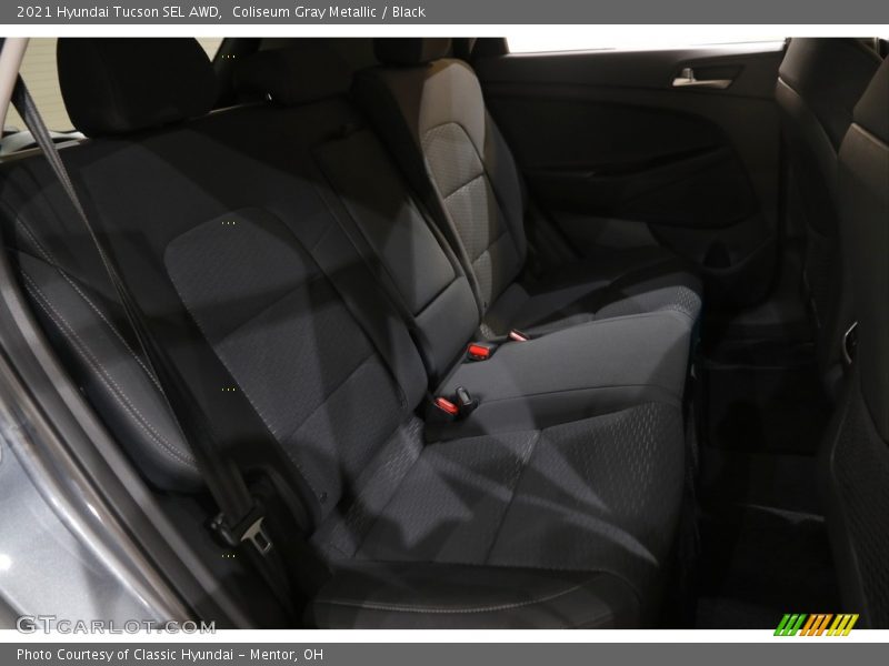 Coliseum Gray Metallic / Black 2021 Hyundai Tucson SEL AWD