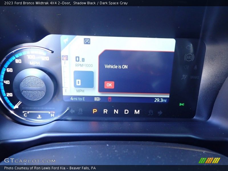  2023 Bronco Wildtrak 4X4 2-Door Wildtrak 4X4 2-Door Gauges