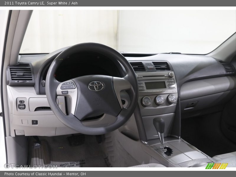 Super White / Ash 2011 Toyota Camry LE