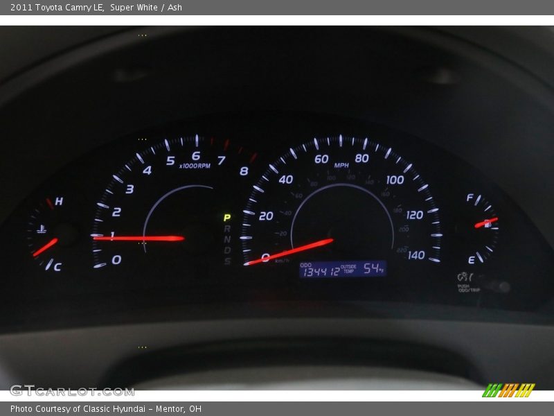 Super White / Ash 2011 Toyota Camry LE