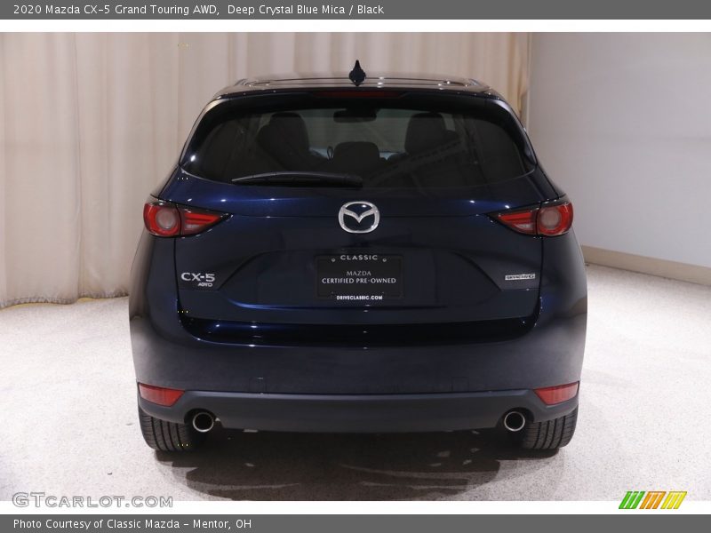 Deep Crystal Blue Mica / Black 2020 Mazda CX-5 Grand Touring AWD