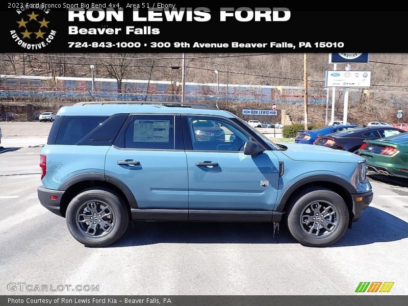 Area 51 / Ebony 2023 Ford Bronco Sport Big Bend 4x4