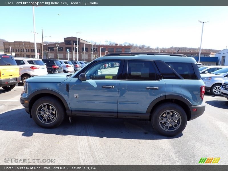 Area 51 / Ebony 2023 Ford Bronco Sport Big Bend 4x4