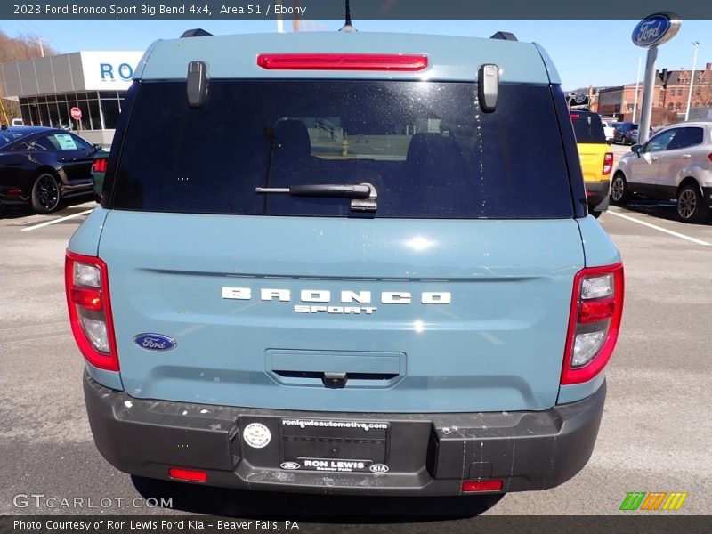Area 51 / Ebony 2023 Ford Bronco Sport Big Bend 4x4