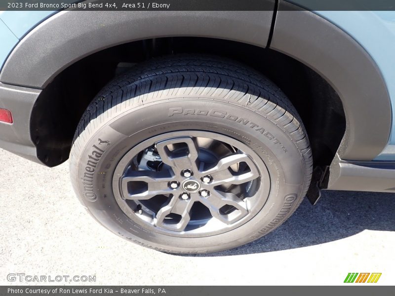 Area 51 / Ebony 2023 Ford Bronco Sport Big Bend 4x4