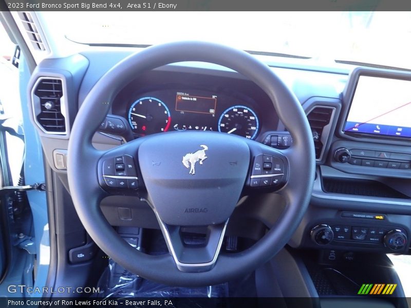 Area 51 / Ebony 2023 Ford Bronco Sport Big Bend 4x4