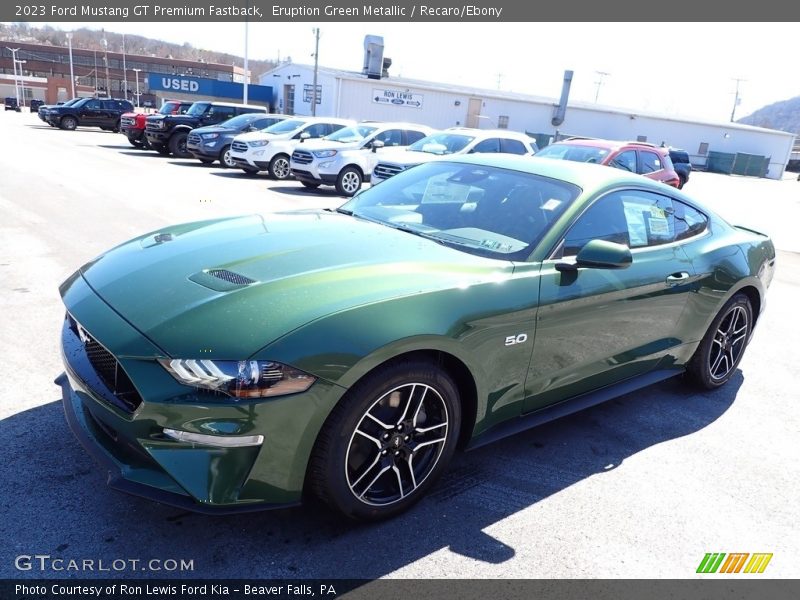  2023 Mustang GT Premium Fastback Eruption Green Metallic