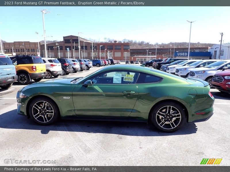  2023 Mustang GT Premium Fastback Eruption Green Metallic