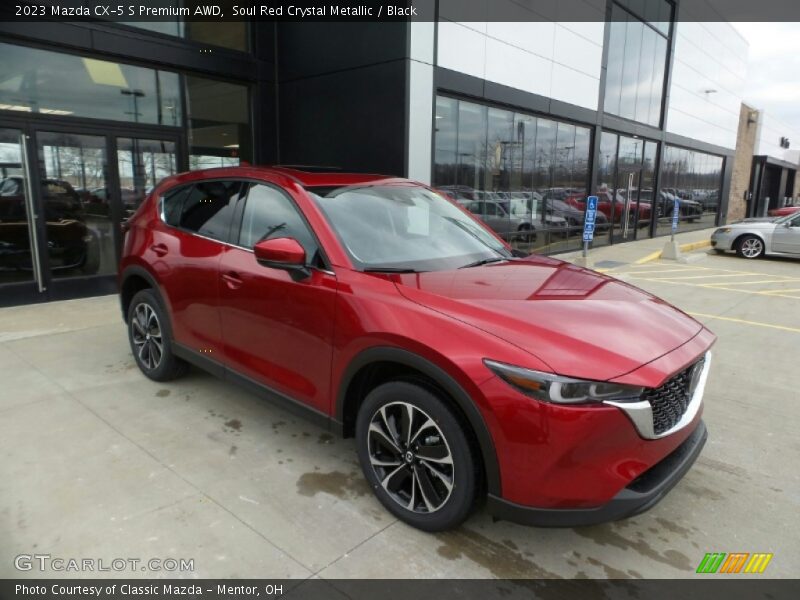 Front 3/4 View of 2023 CX-5 S Premium AWD