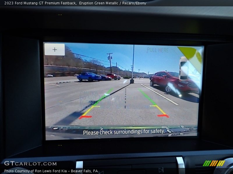 Eruption Green Metallic / Recaro/Ebony 2023 Ford Mustang GT Premium Fastback