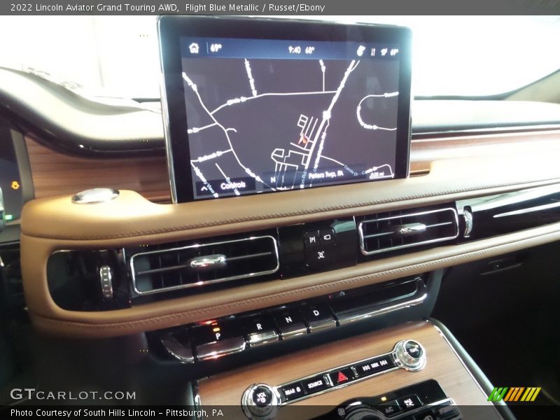 Navigation of 2022 Aviator Grand Touring AWD