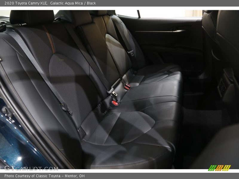 Galactic Aqua Mica / Black 2020 Toyota Camry XLE