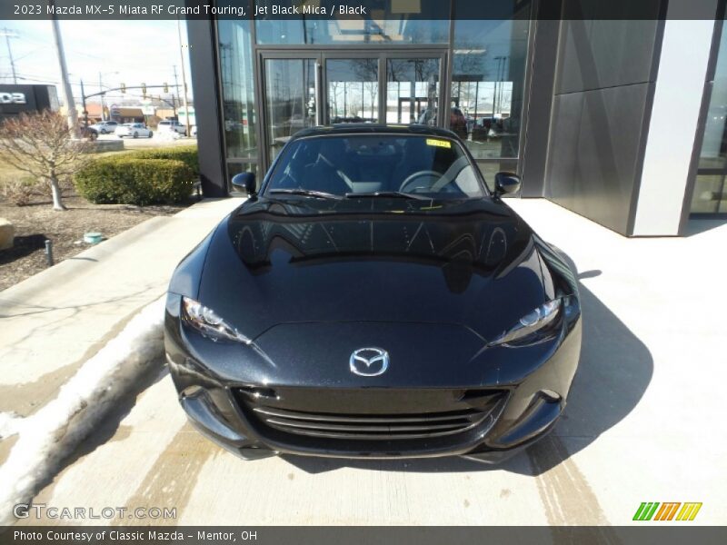 Jet Black Mica / Black 2023 Mazda MX-5 Miata RF Grand Touring