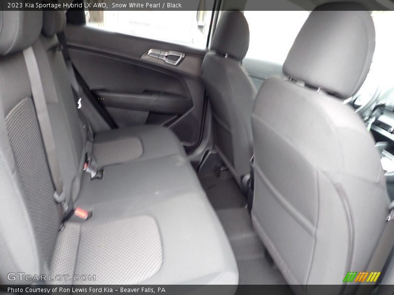 Snow White Pearl / Black 2023 Kia Sportage Hybrid LX AWD