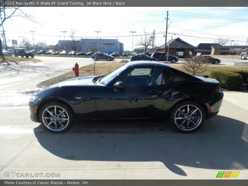Jet Black Mica / Black 2023 Mazda MX-5 Miata RF Grand Touring