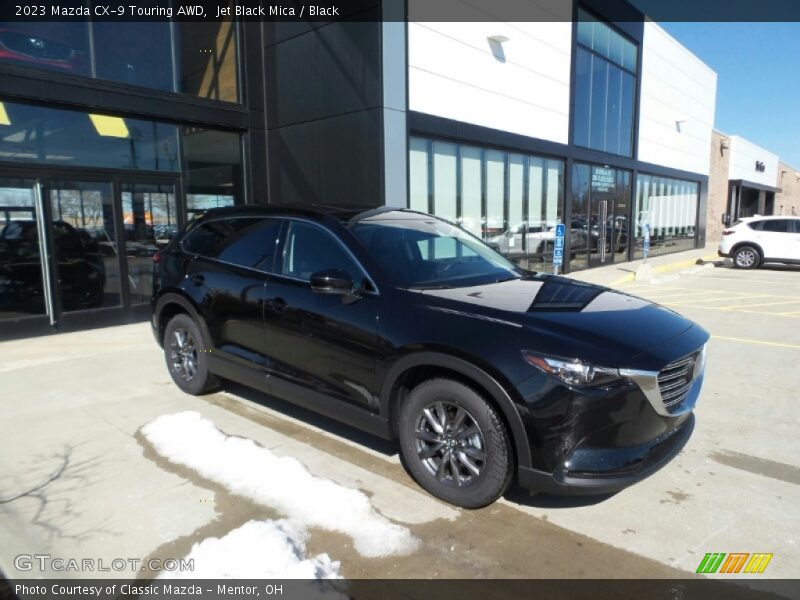 Jet Black Mica / Black 2023 Mazda CX-9 Touring AWD