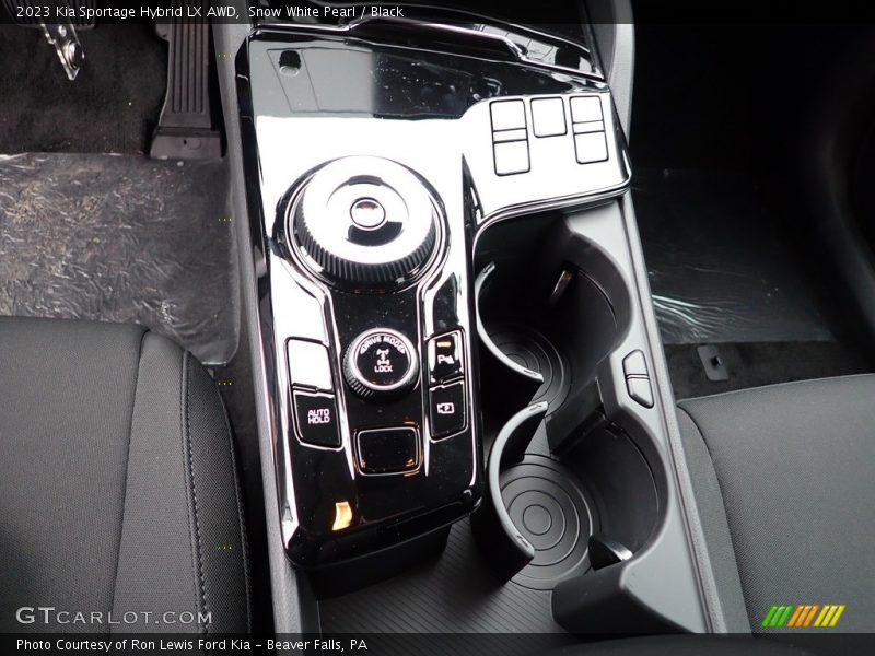 Snow White Pearl / Black 2023 Kia Sportage Hybrid LX AWD