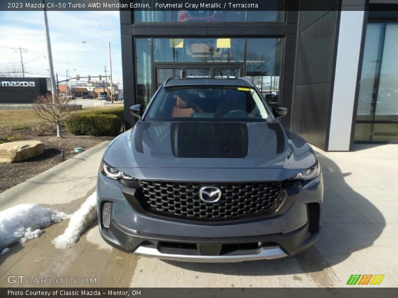 Polymetal Gray Metallic / Terracotta 2023 Mazda CX-50 Turbo AWD Meridian Edition