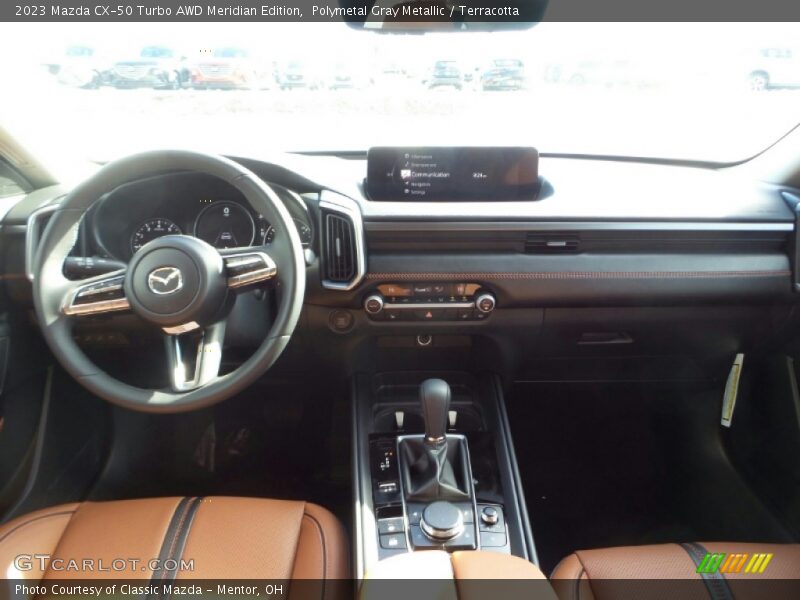 Polymetal Gray Metallic / Terracotta 2023 Mazda CX-50 Turbo AWD Meridian Edition