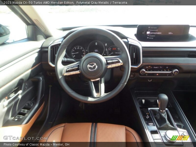 Polymetal Gray Metallic / Terracotta 2023 Mazda CX-50 Turbo AWD Meridian Edition