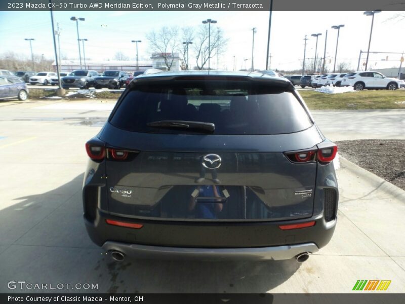 Polymetal Gray Metallic / Terracotta 2023 Mazda CX-50 Turbo AWD Meridian Edition