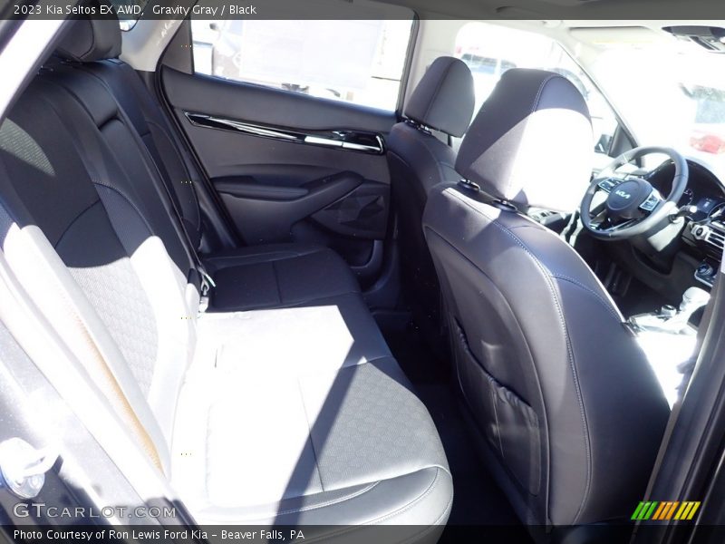 Gravity Gray / Black 2023 Kia Seltos EX AWD