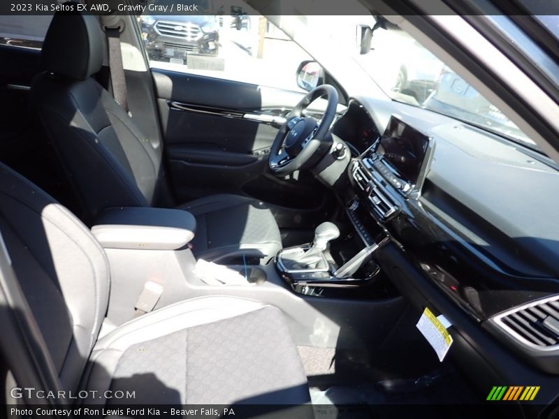 Gravity Gray / Black 2023 Kia Seltos EX AWD