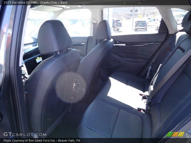 Gravity Gray / Black 2023 Kia Seltos EX AWD
