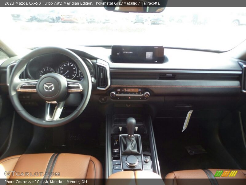 Polymetal Gray Metallic / Terracotta 2023 Mazda CX-50 Turbo AWD Meridian Edition