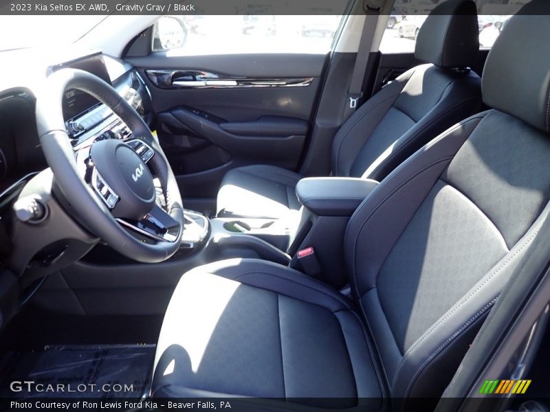 Gravity Gray / Black 2023 Kia Seltos EX AWD