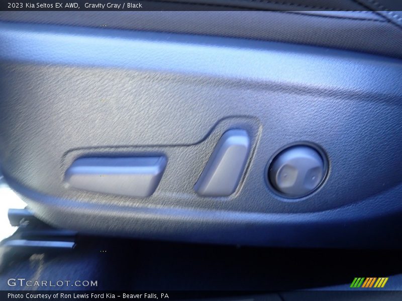 Gravity Gray / Black 2023 Kia Seltos EX AWD