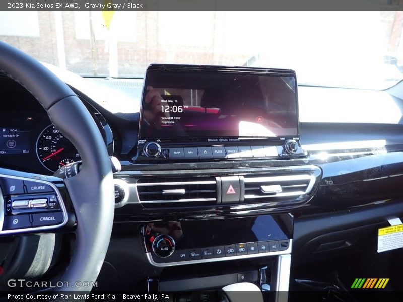 Gravity Gray / Black 2023 Kia Seltos EX AWD