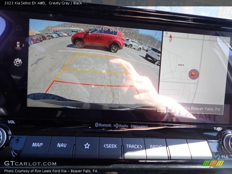 Gravity Gray / Black 2023 Kia Seltos EX AWD