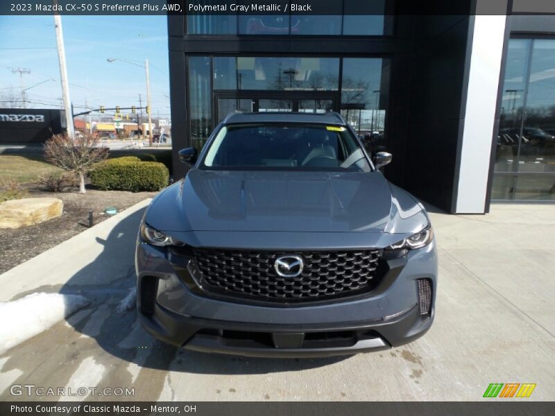 Polymetal Gray Metallic / Black 2023 Mazda CX-50 S Preferred Plus AWD