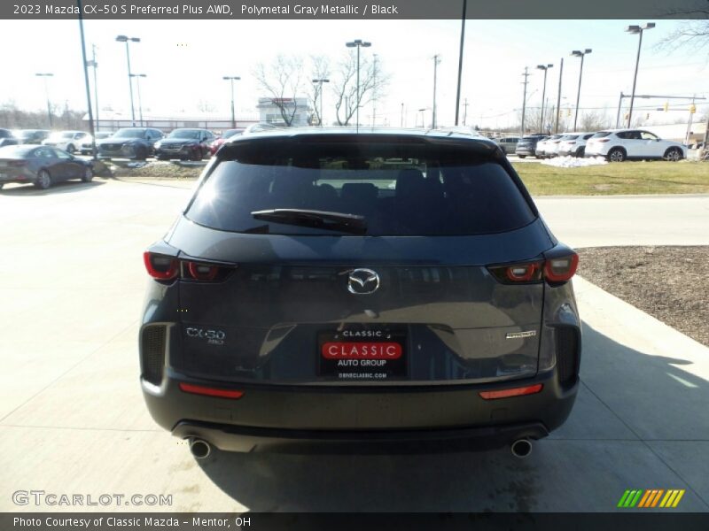 Polymetal Gray Metallic / Black 2023 Mazda CX-50 S Preferred Plus AWD