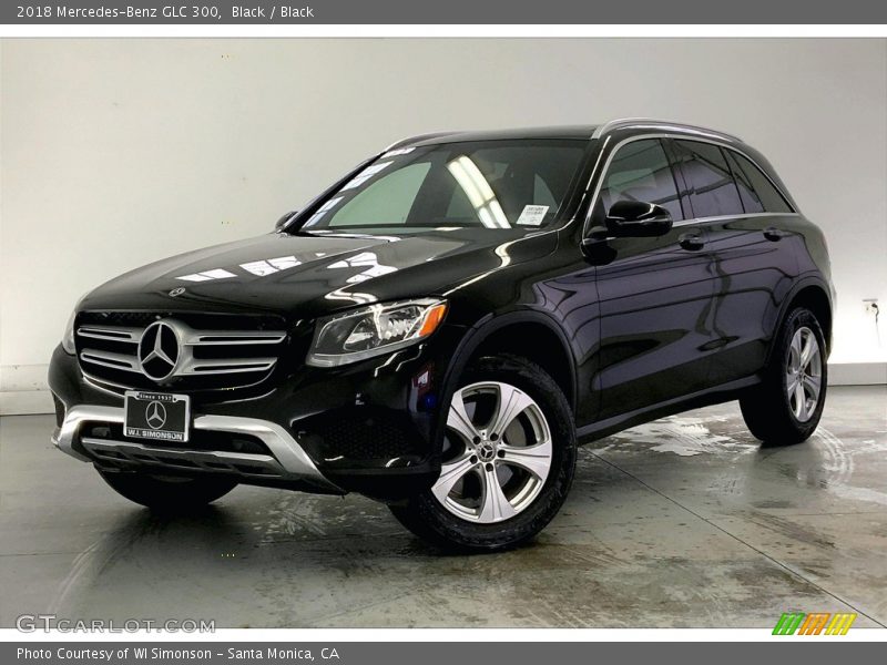 Black / Black 2018 Mercedes-Benz GLC 300