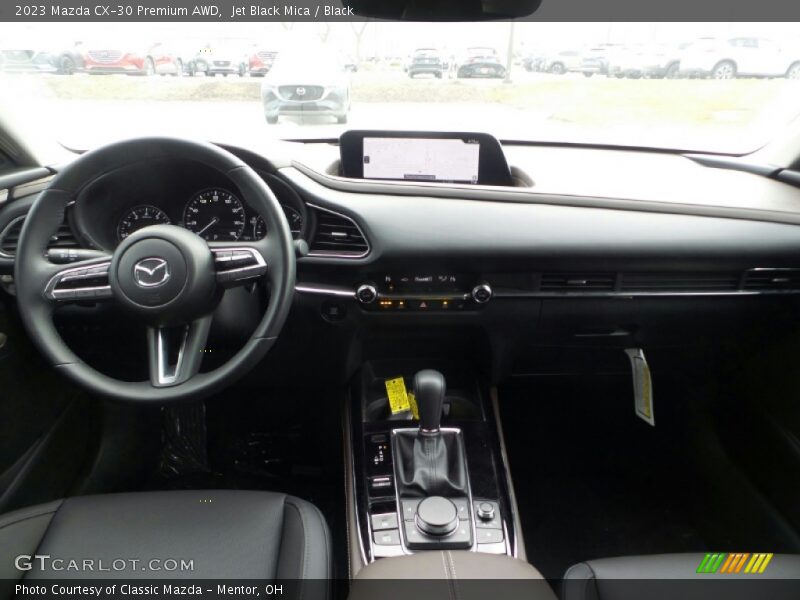 Jet Black Mica / Black 2023 Mazda CX-30 Premium AWD