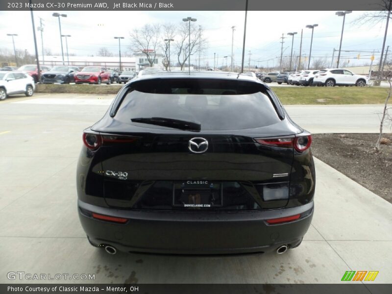 Jet Black Mica / Black 2023 Mazda CX-30 Premium AWD