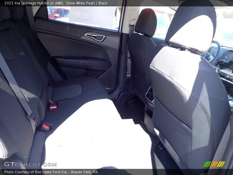 Snow White Pearl / Black 2023 Kia Sportage Hybrid LX AWD